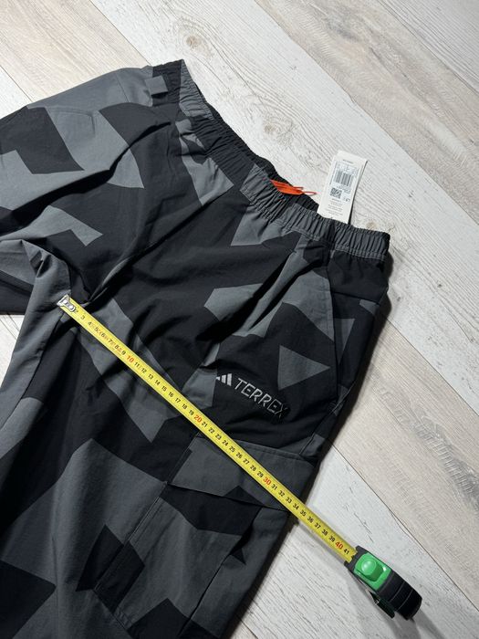 Штани Adidas Terrex карго трекінгові штани outdoor хакі тактичні штани туристичні