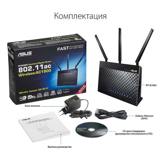 Маршрутизатор Asus RT-AC68U