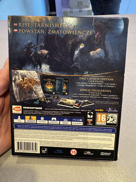 Edycja kolekcjonerska gry Elder Ring na konsolę PS4/PS5  Polecam dla Fana gry