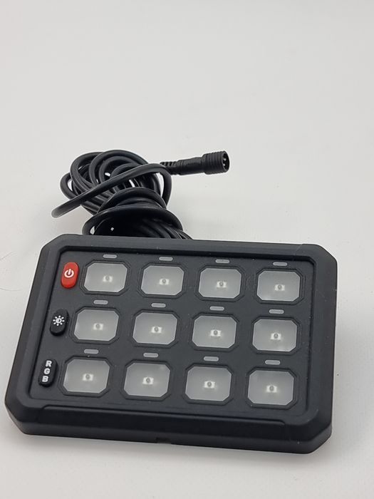 Панель керування RGB 12-Gang, для LED-світла авто/човна (2848)