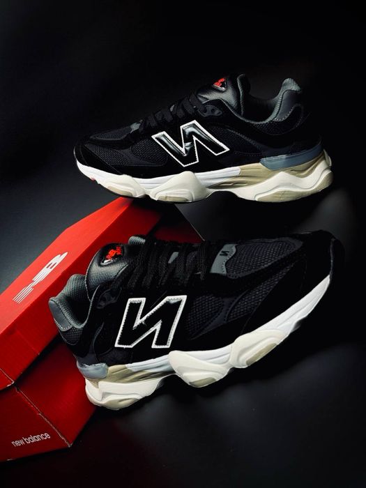 Класные весенние New Balance 9060/кожаные нью белансы 9060/кроссовки