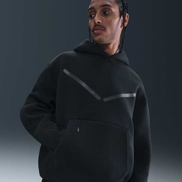 ОРИГІНАЛ! Худі Nike Tech Fleece Po Hd Black S M L XL XXL | HV1342-010