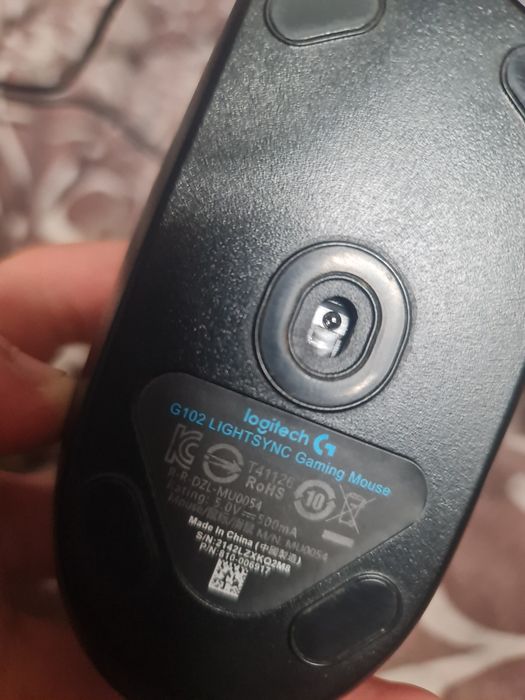 Ігрова миша Logitech g102