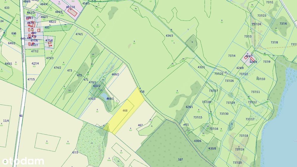 Działka rolna o powierzchni 1,49ha