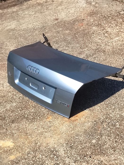 Tampa Mala Audi A4 B6 Carro Ano 2003 Cinza Escuro Completa