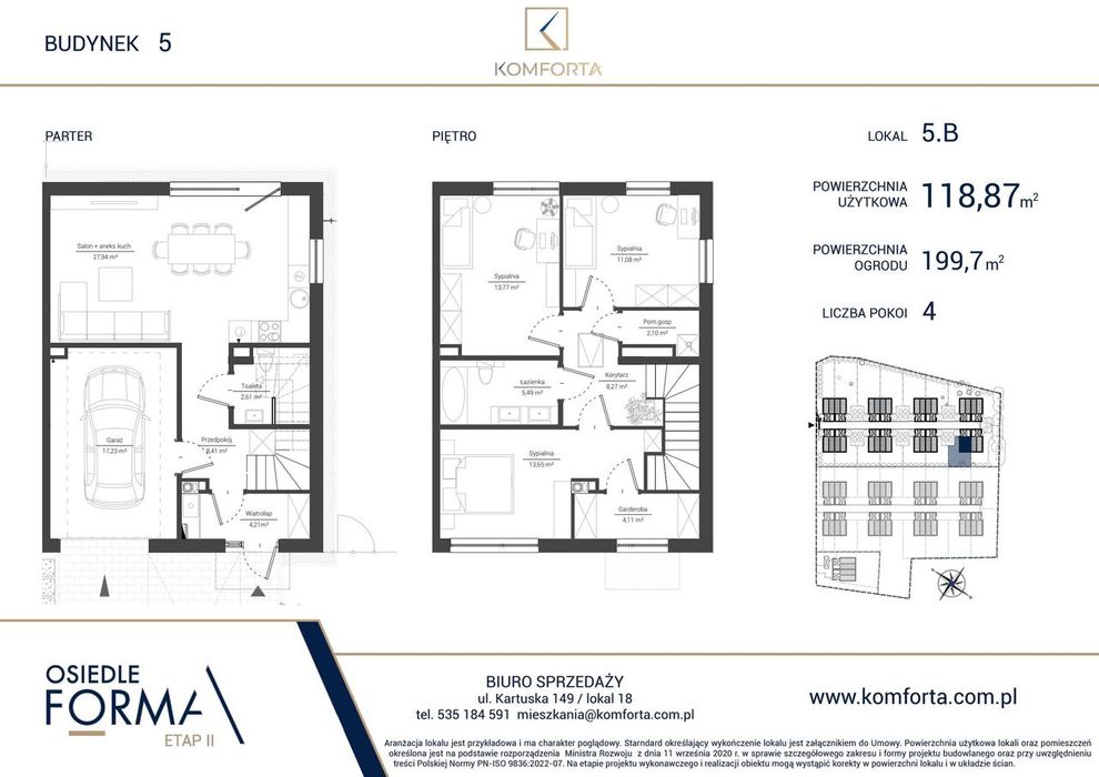 Inteligentny dom 118,87 m² w standardzie – pohled 2