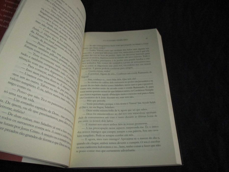 Livro O Cavaleiro Templário As Cruzadas Jam Guillou