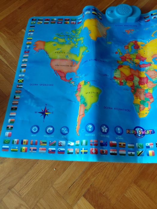 Mapa interaktywna świat