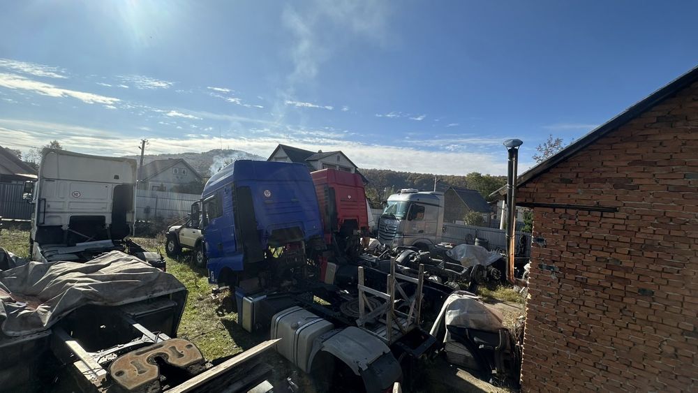 Розборка Ман ТГХ євро5 і євро6 ТГА
