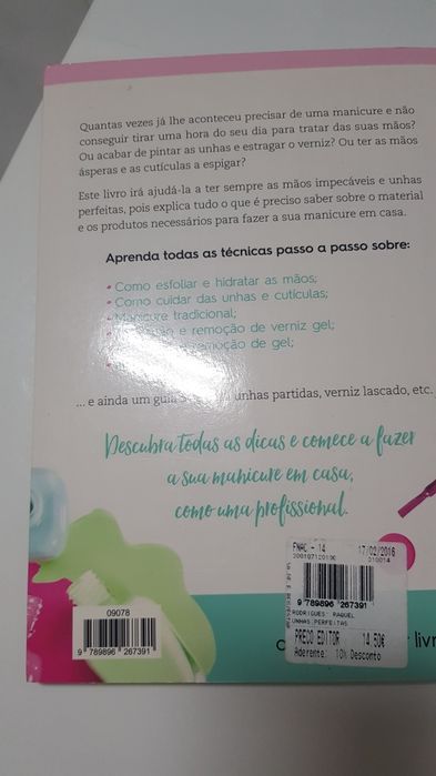 Livro unhas perfeitas