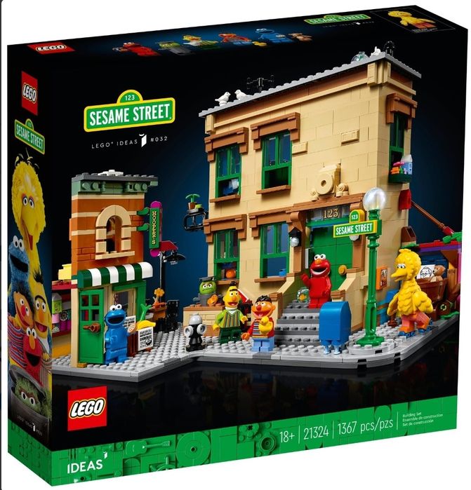 LEGO 21324 Ideas - 123 Ulica Sezamkowa