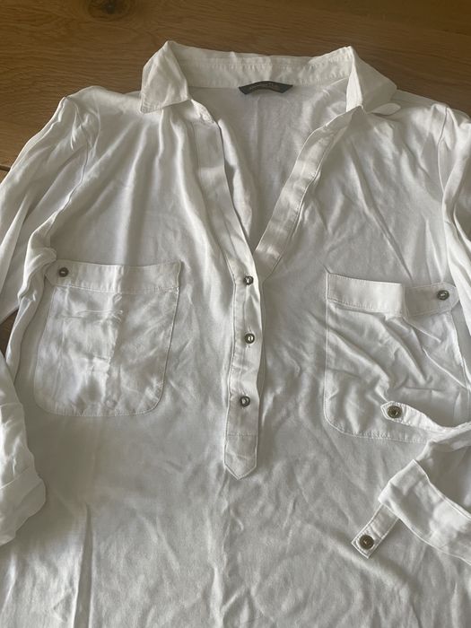 Blusa em algodao Massimo Dutti