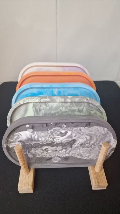 Bases artesanais em pó de mármore aromático