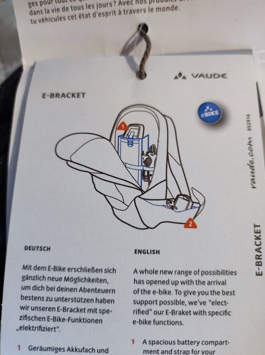 Plecak rowerowy Vaude ebracket 14 ***nowy***