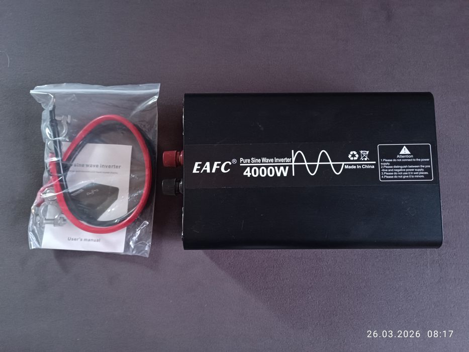 Инвертор EAFC 4000W с чистой синусоидой