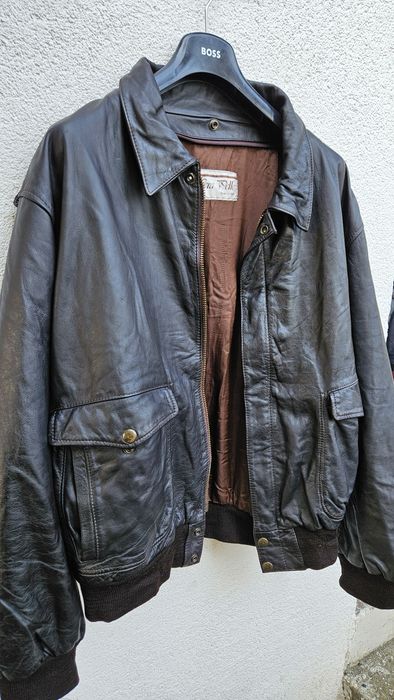 Kurtka męska roz 58  2/3 xl skóra naturalna