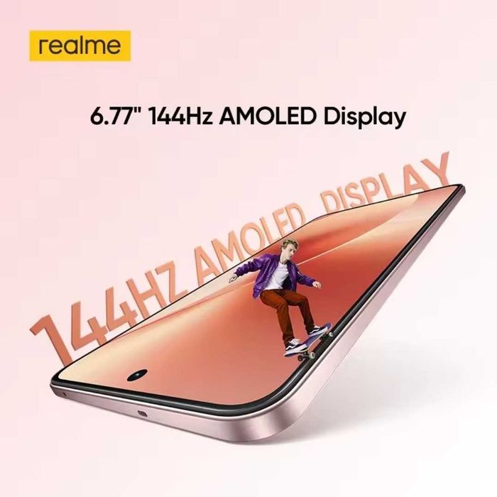Realme 15 5G Titanium, 8/256 Gb, Amoled 144Hz , NFC, 7000 mAh, Global Version