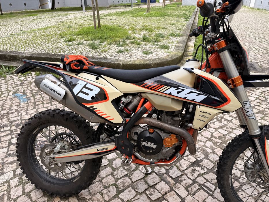KTM 500 EXC 2017 – Impecável | 100h | Muitos Extras | Pronta a Andar