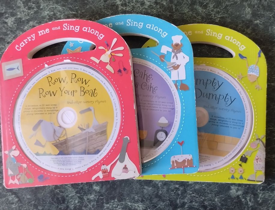 Carry me and sing along книжки на англійській з піснями та дисками