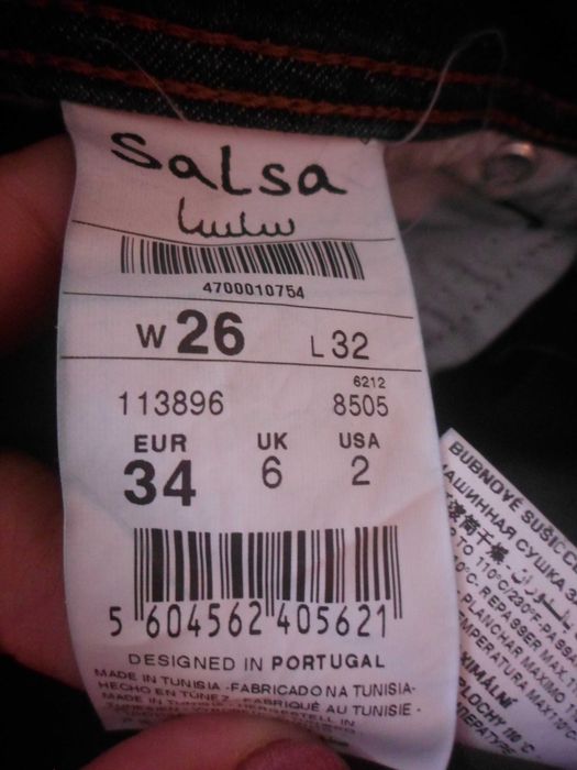 calças de ganga para rapariga da marca Salsa