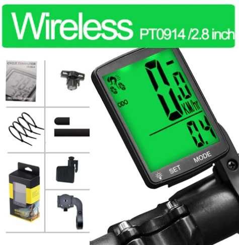 Wireless Waterproof Odometer Speedometer