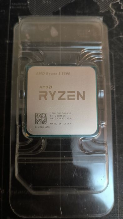 Комплект Ryzen 5 5500,  плата B450m AM4