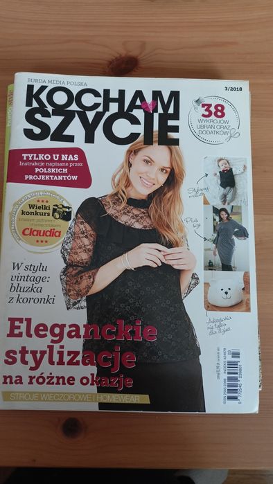 Gazeta Burda Kocham szycie 3/2018