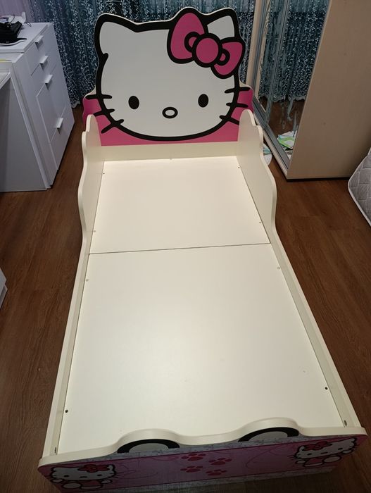 Дитяче ліжко з матрацом Хеллоу Кітті -  HELLO KITTY