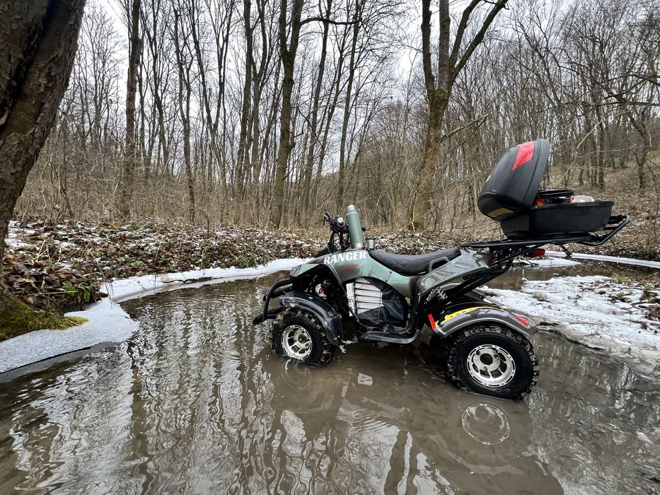 Крутейший Emobili Crafter ranger электро квадроцикл 2.5 квт