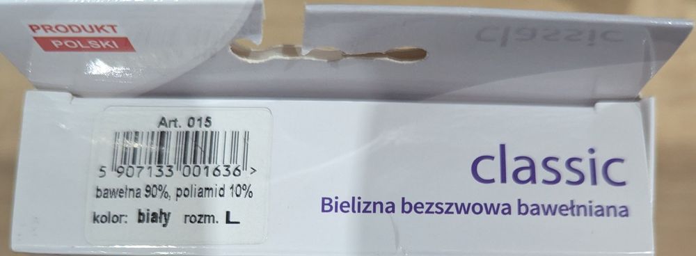 Klasyczne majtki