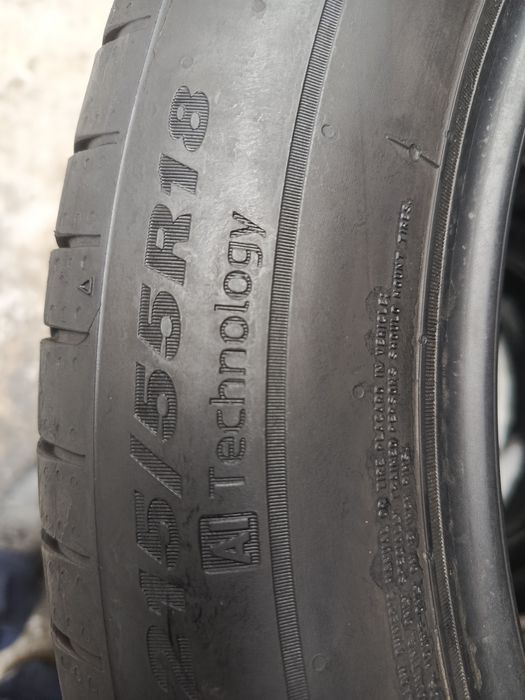 Sprzedam prawie nowe opony Nexen 215/55 r18