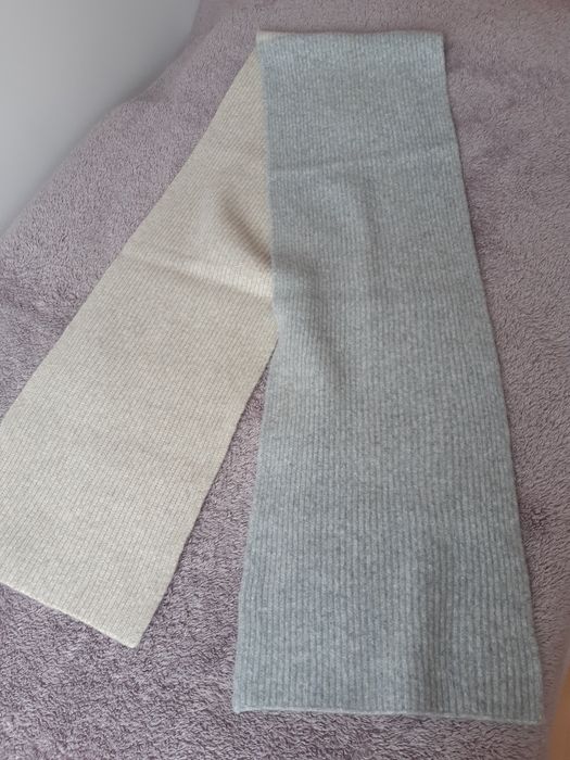 Szaro -beżowy szal Van Graaf