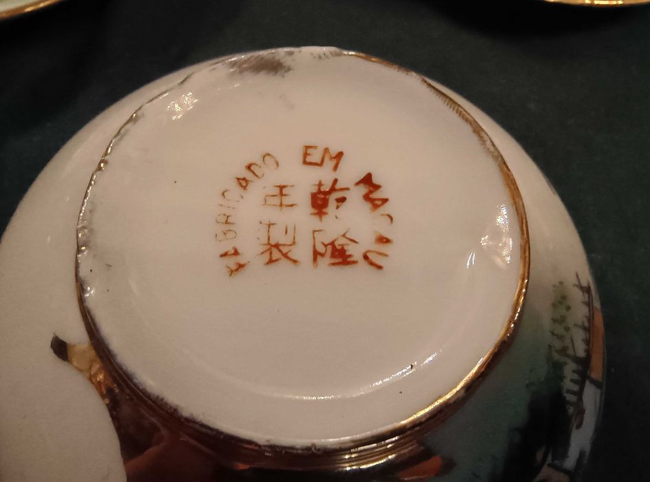 Serviço Chá e Café Macau Casquinha Ovo