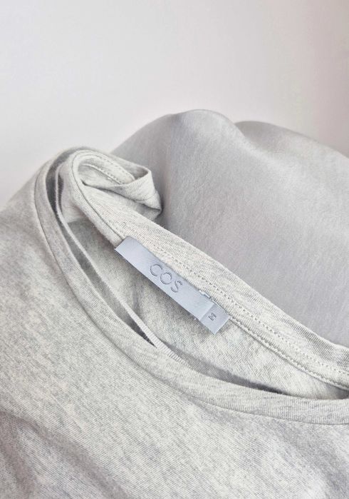 Szara sukienka COS M, scandi, pinterest, premium