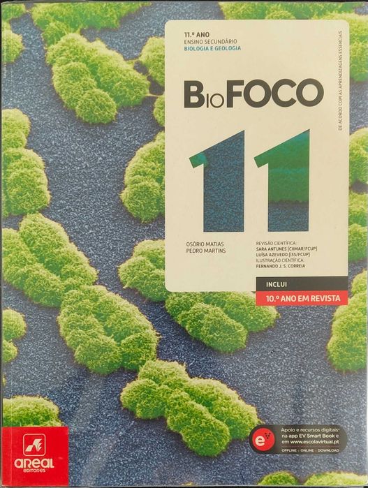 Livro escolar BioFoco 11º ano