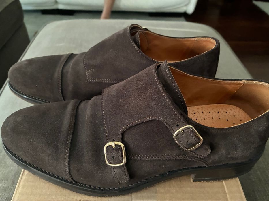 Sapatos Clássicos Fivelas Monk