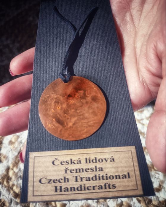 Colar de Artesanato popular da República Tcheca