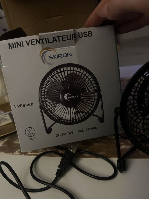 Mini wentylator USB