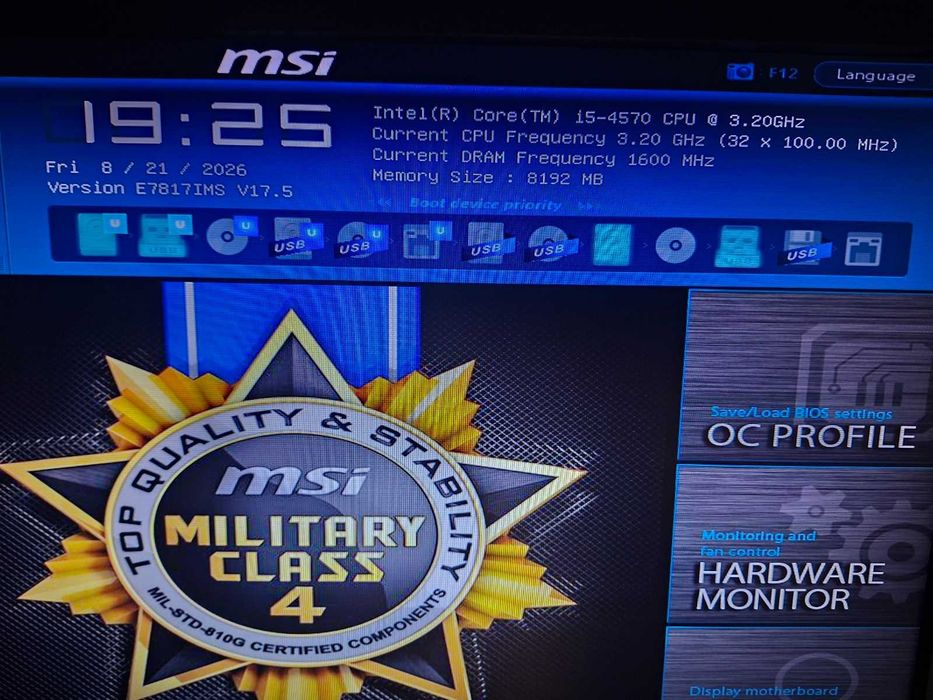 Vendo PC - i5 4570 + 8GB RAM + 240Gb SSD(W10) + 2TB HDD