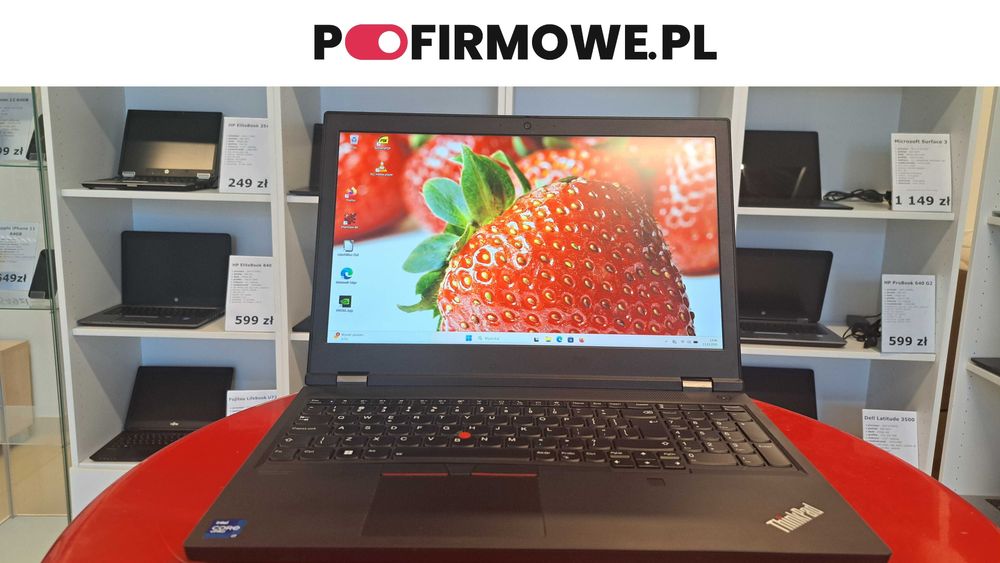 Stacja Robocza Lenovo Thinkpad P15 G2 i7-11GEN 64GB/512SSD Quadro RTX