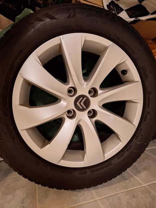 Koła Alu Felgi Citroen C4 + Gratis kolpaki 16 oryginalne