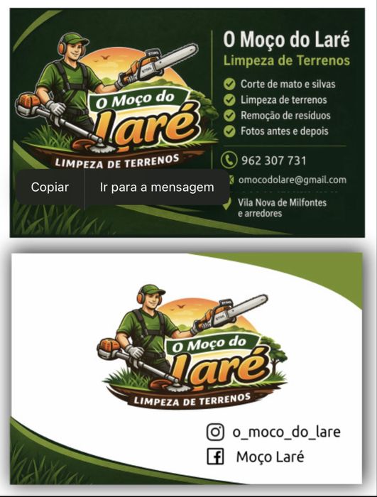 Limpeza de Terrenos e Quintas | O Moço do Laré