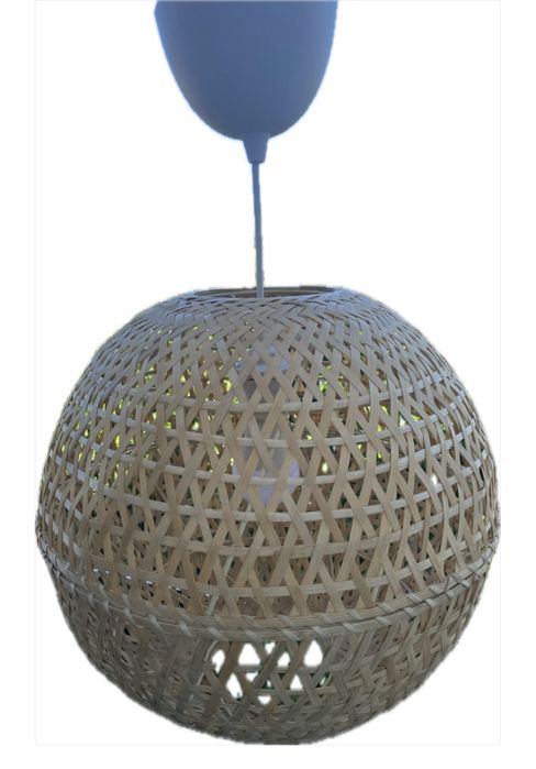 Candeeiro de teto com abajur Ikea kaseberga