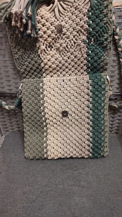 Torebka z Makramy
