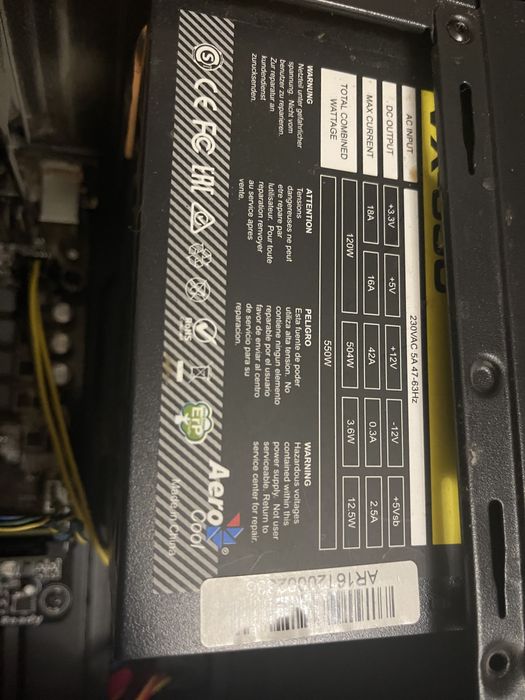 Игровой компьютер (системный блок) i3 7100 + gtx 1050ti 4gb + 16гб озу