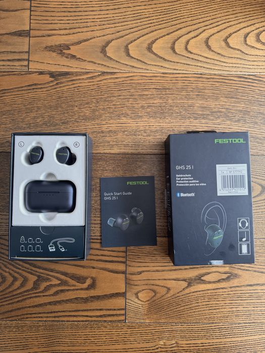 Słuchawki bezprzewodowe Festool GHS 25 I – nowe, nieużywane