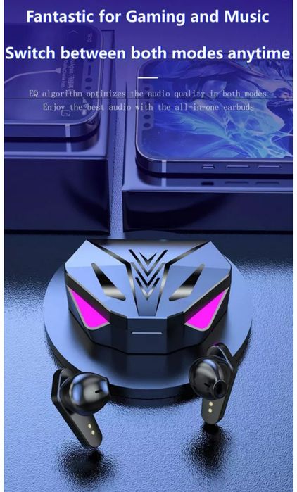 Наушники музыкальные с боксом.