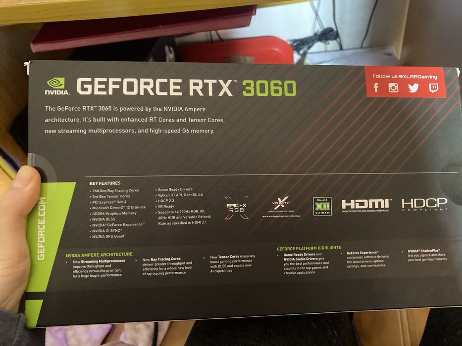 Geforge RTX 3060 12gb
