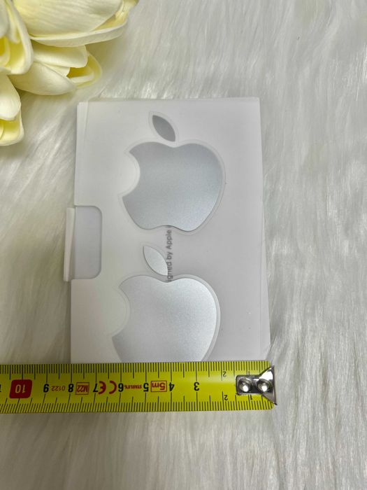 NOWE Oryginalne 2 szt naklejki jabłuszko Iphone z mcbook
