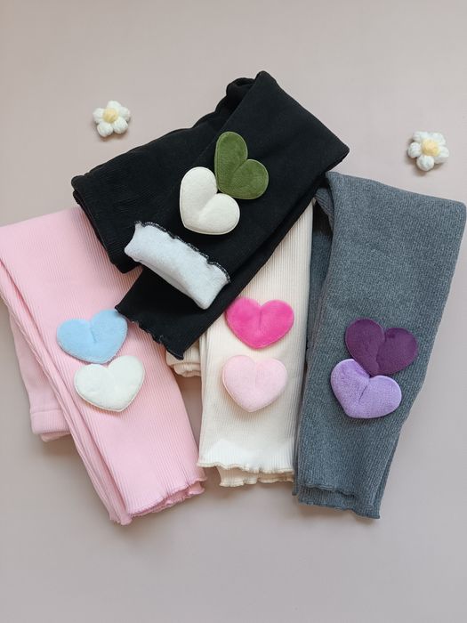 Утеплені лосини в рубчик для дівчинки, теплі кофти,кардигани,жилетки